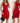 V-neck Knotted Dusting Powder Sheath And Fitted Waist Dress