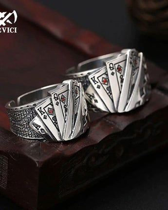 Biker Gothic Rock Men's Ring
