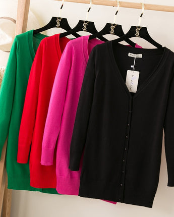 V-neck Woman Cardigan