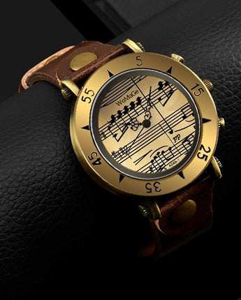 Music Style Fashion Women's Watches