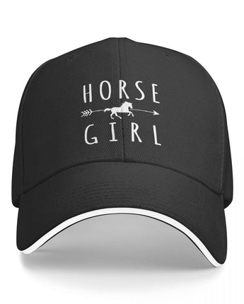 Horse Girl Riders Racer Cap