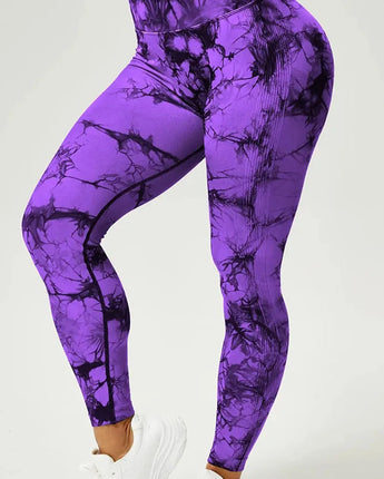Seamless Tie Dye Leggings