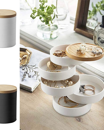 Nordic 5 Layers Rotatable Jewelry Box