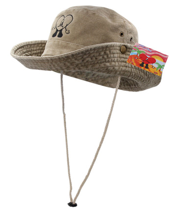 Cotton Embroidered Bucket Hat