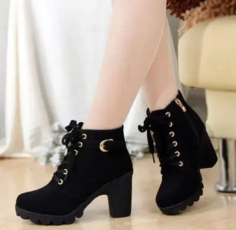 Woman Boots Women Fur Ankle Boots