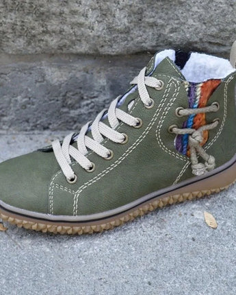 Winter Woman Boots Plush Work Shoes