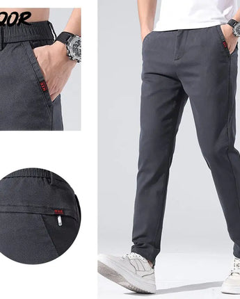 Business Casual Stretch Straight Men's Jeans