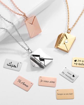 Envelope Necklace