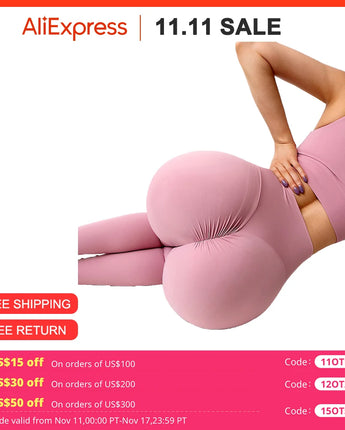 SOISOU Nylon Gym Yoga Pants Women Leggings