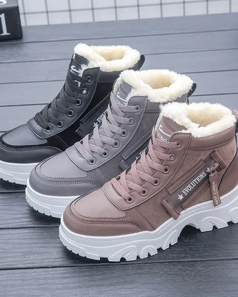 Winter Boots Ankle Boots Warm Plush