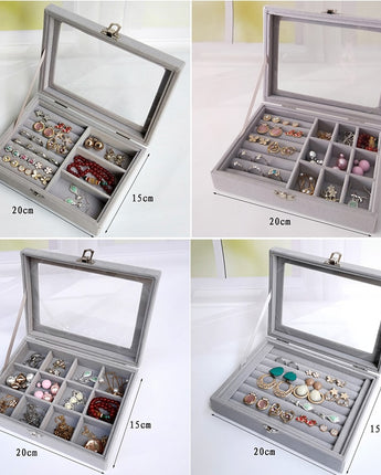 Velvet Jewelry Organizer