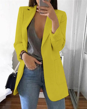 Casual Long Sleeve Business Suit
