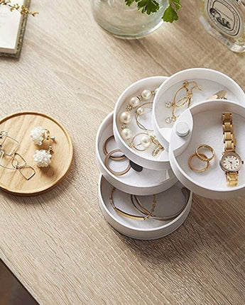 Nordic 5 Layers Rotatable Jewelry Box