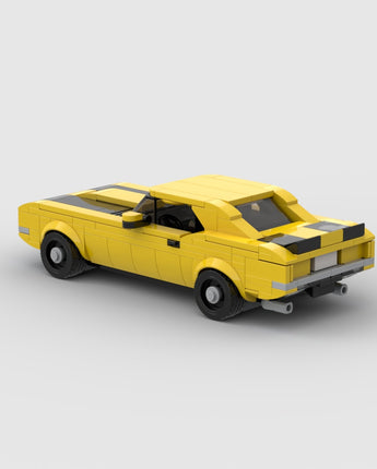 Nostalgic Camaro Z28 Racing Sports Brick Car