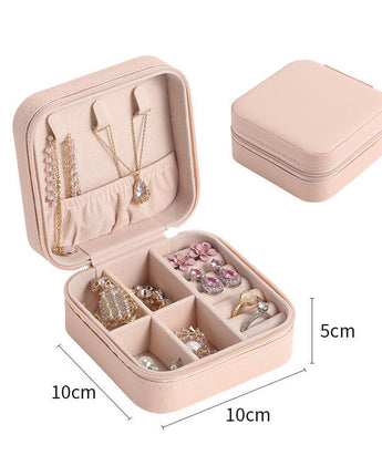 Jewelry Zipper Box Storage