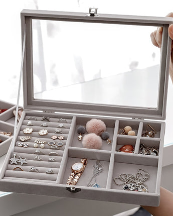 Velvet Jewelry Organizer