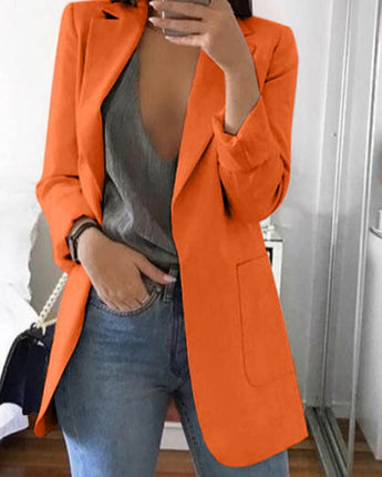 Casual Long Sleeve Business Suit